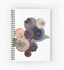 Maine Blueberries Spiral Notebook
