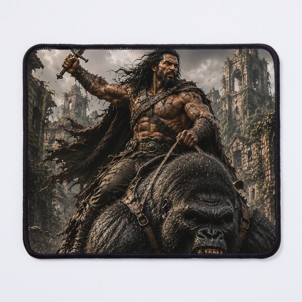 Item preview, EPIC FANTASY - Gorilla rider designed and sold by MetusArt.