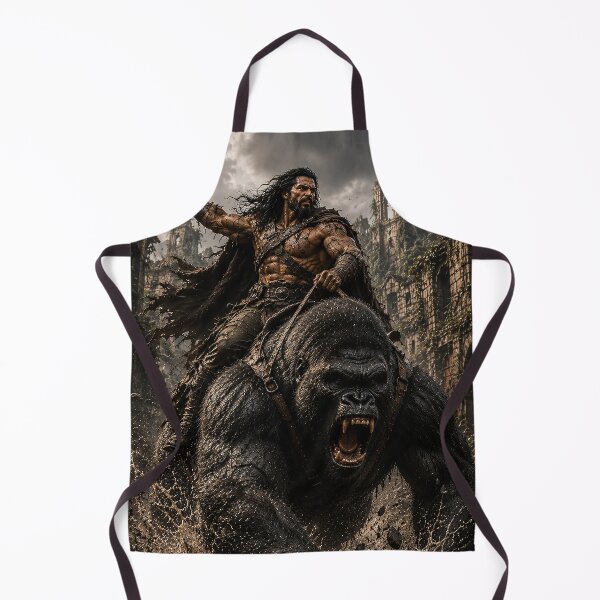 Item preview, EPIC FANTASY - Gorilla rider designed and sold by MetusArt.