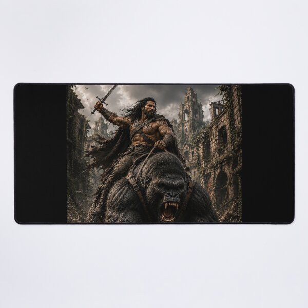 Item preview, EPIC FANTASY - Gorilla rider designed and sold by MetusArt.