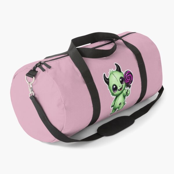 Item preview, Cute Green Stitched Monster with Purple Lollipop designed and sold by House of Rein.