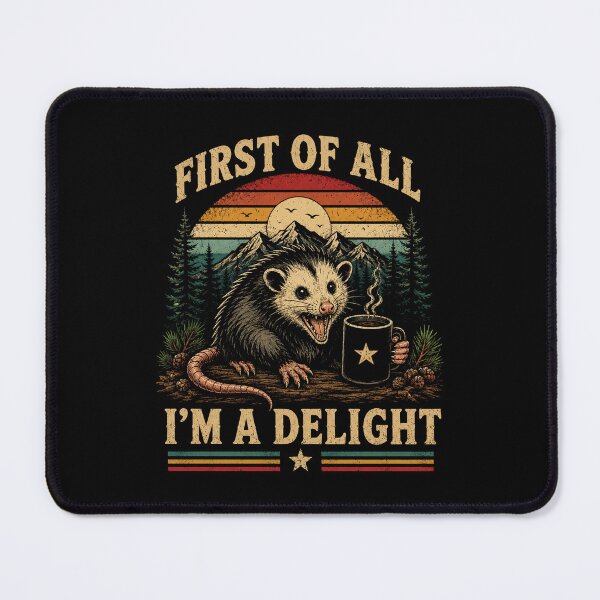 Item preview, first of all im a delight funny opossum designed and sold by Kladhadredo.