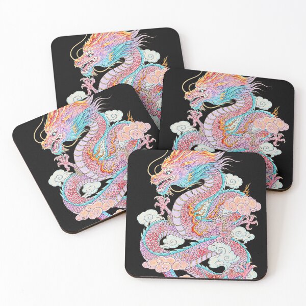 Item preview, Colorful Chinese Dragon Art designed and sold by bewitchedcuties.