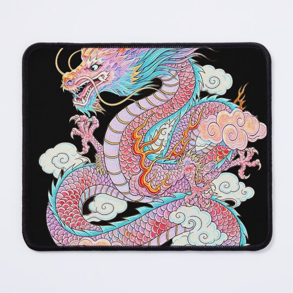 Item preview, Colorful Chinese Dragon Art designed and sold by bewitchedcuties.