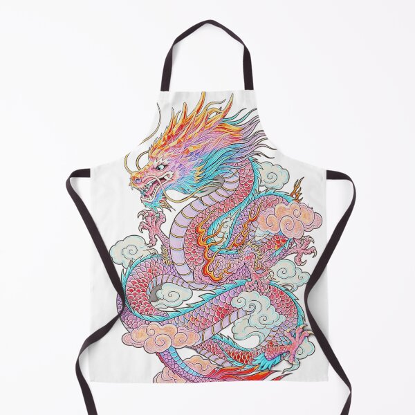 Item preview, Colorful Chinese Dragon Art designed and sold by bewitchedcuties.