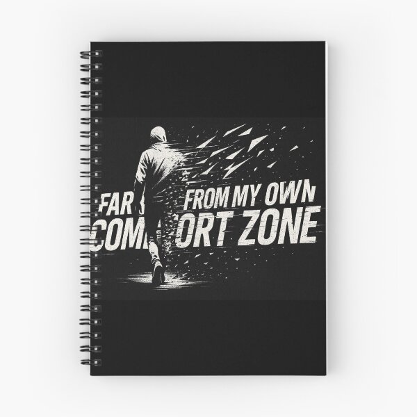 Item preview, Far From My Own Comfort Zone - Shattered Streetwear Aesthetic designed and sold by AcosDesign.