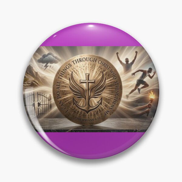 Item preview, I Can Do All Things Through Christ Emblem designed and sold by MastersDesignNk.