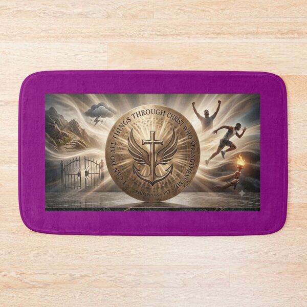 Item preview, I Can Do All Things Through Christ Emblem designed and sold by MastersDesignNk.
