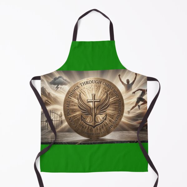 Item preview, I Can Do All Things Through Christ Emblem designed and sold by MastersDesignNk.
