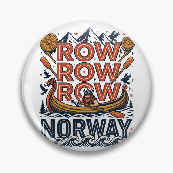 Item preview, Row Row Row Norway Viking designed and sold by J-Style-Design.