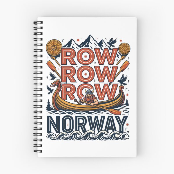 Item preview, Row Row Row Norway Viking designed and sold by J-Style-Design.