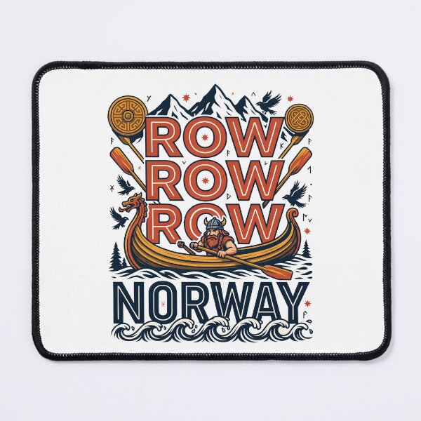 Item preview, Row Row Row Norway Viking designed and sold by J-Style-Design.