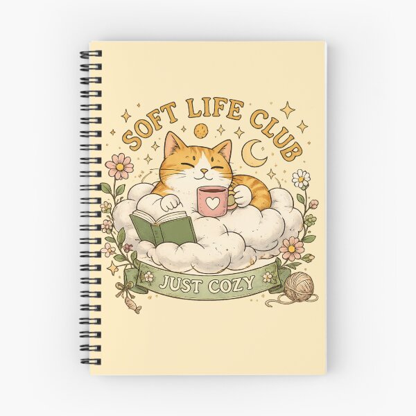 Item preview, Soft Life Club – Just Cozy Ca designed and sold by Spark Cottage.