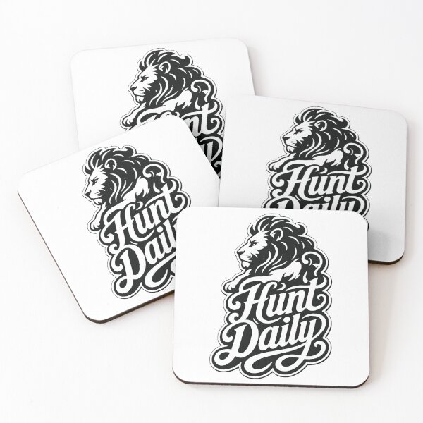 Item preview, Hunt Daily Lion King Motivation Big Cat Design designed and sold by Tsugraf Designs.