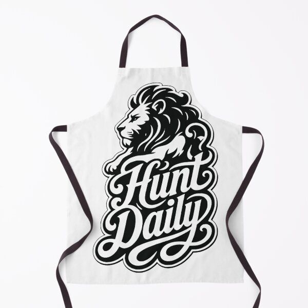 Item preview, Hunt Daily Lion King Motivation Big Cat Design designed and sold by Tsugraf Designs.