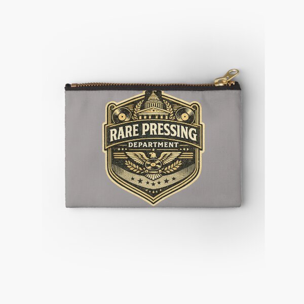Item preview, Rare Pressing Department – Vintage Vinyl Collector Retro Logo designed and sold by Golden Era Studio.