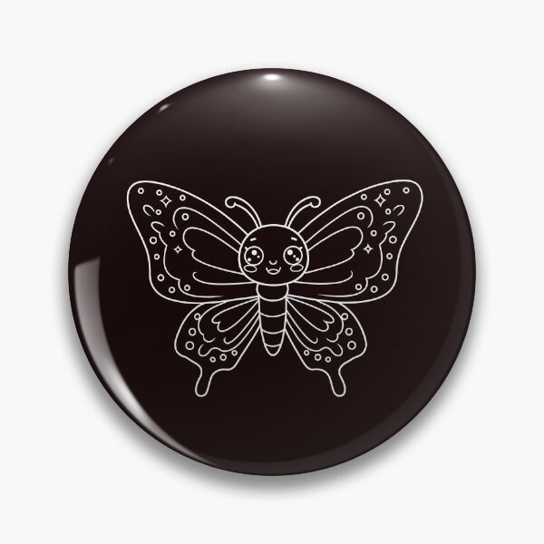Item preview, Kawaii Butterfly Illustration designed and sold by ArtPer-design.