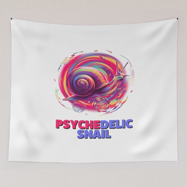 Item preview, Psychedelic Gastropod Abstract Art Print designed and sold by ColeLaniTrading.