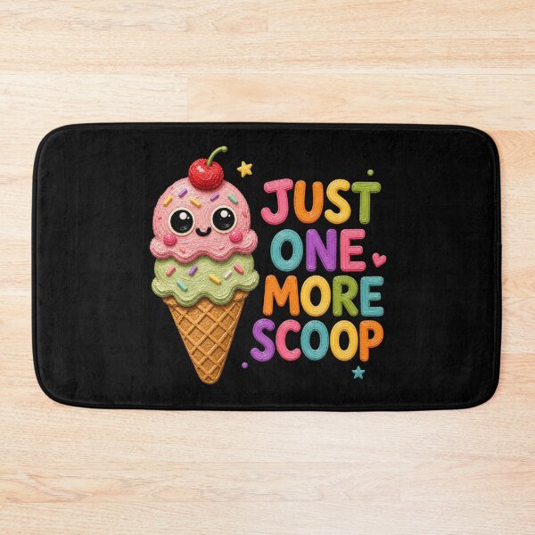 Item preview, Just One More Scoop Cute Ice Cream Cone designed and sold by Liv Solara.