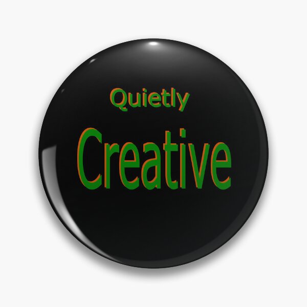 Item preview, Introvert Artist Quietly Creative Minimalist Typography designed and sold by Exactly Studio.