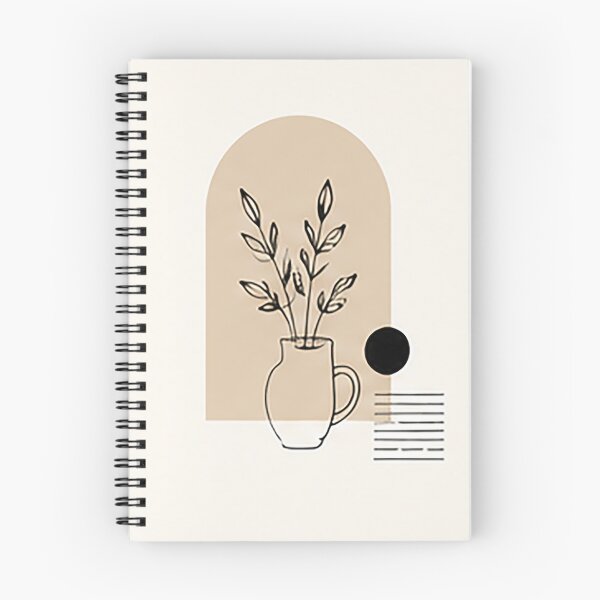 Item preview, Minimal Botanical Pitcher | Scandinavian Neutral Decor designed and sold by Sara-Ai.