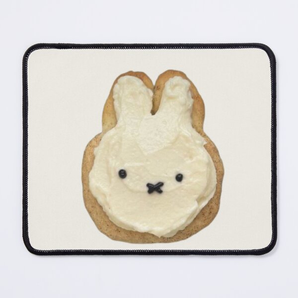 Item preview, White Bunny Frosted Cookie designed and sold by PopBubbleShop.