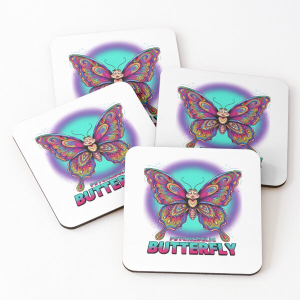 Item preview, Kaleidoscopic Winged Insect Art designed and sold by ColeLaniTrading.
