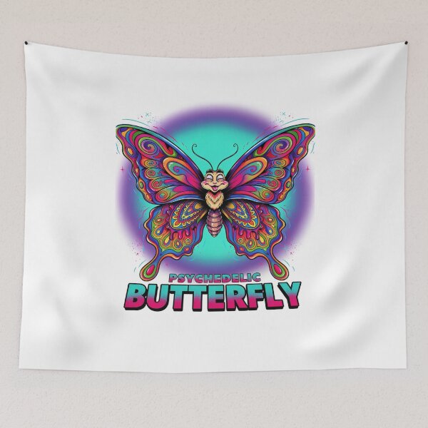 Item preview, Kaleidoscopic Winged Insect Art designed and sold by ColeLaniTrading.