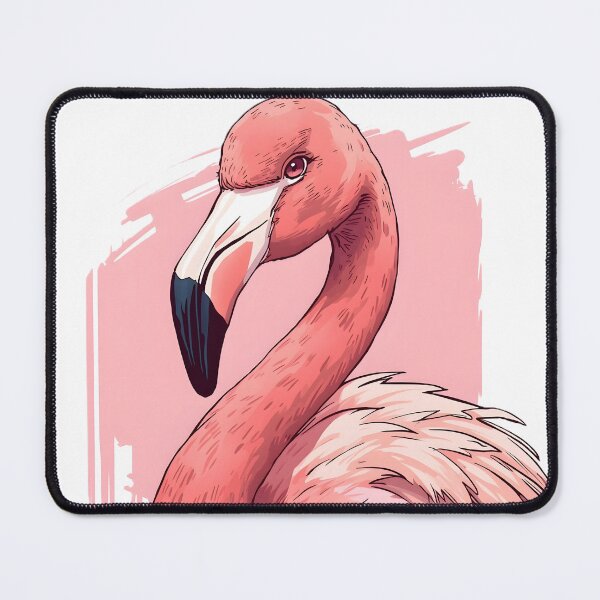 Item preview, Pink Flamingo Sticker | Elegant Tropical Bird Illustration | Flamingo Art designed and sold by dreamz-world.