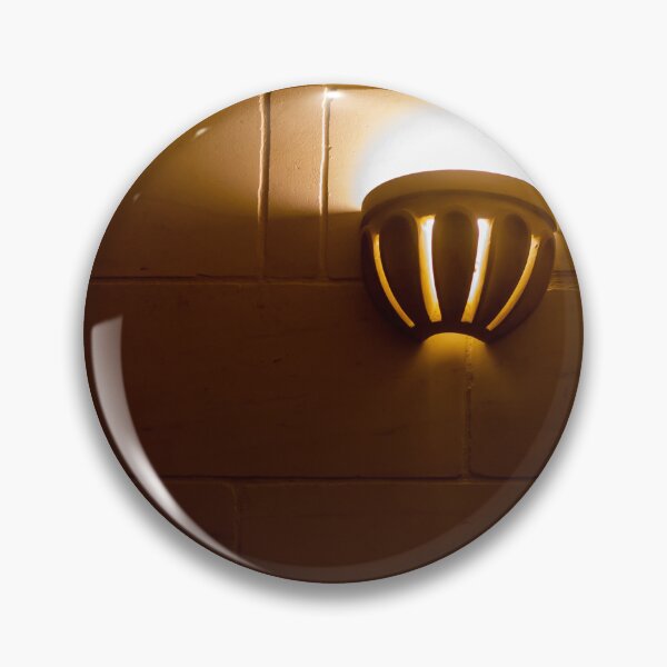 Item preview, Warm Wall Sconce Light Casting Golden Glow On Tiled Brick Interior Wall For Cozy Ambience designed and sold by Nmallia.