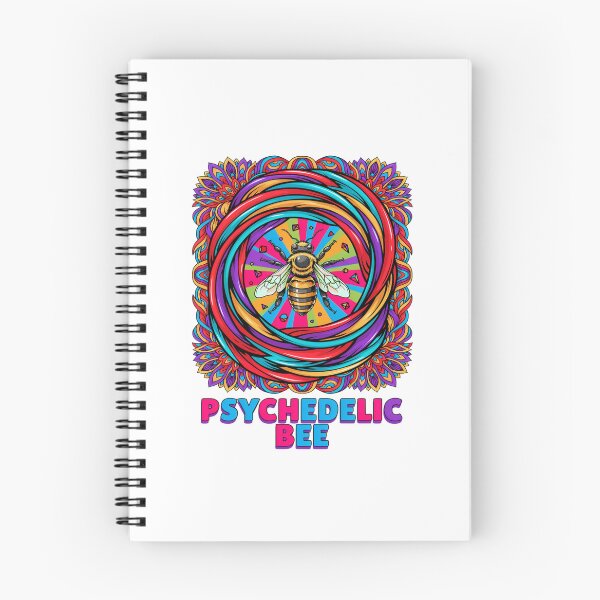 Item preview, Psychedelic Bee Abstract Mandala Insect Graphic designed and sold by ColeLaniTrading.