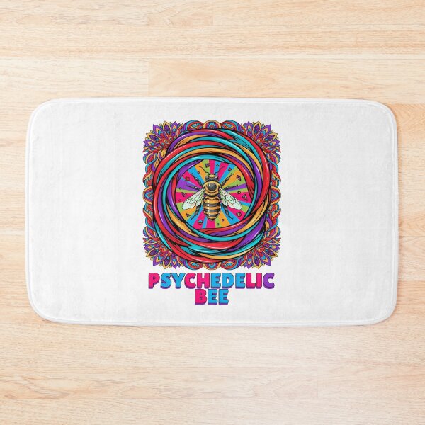 Item preview, Psychedelic Bee Abstract Mandala Insect Graphic designed and sold by ColeLaniTrading.