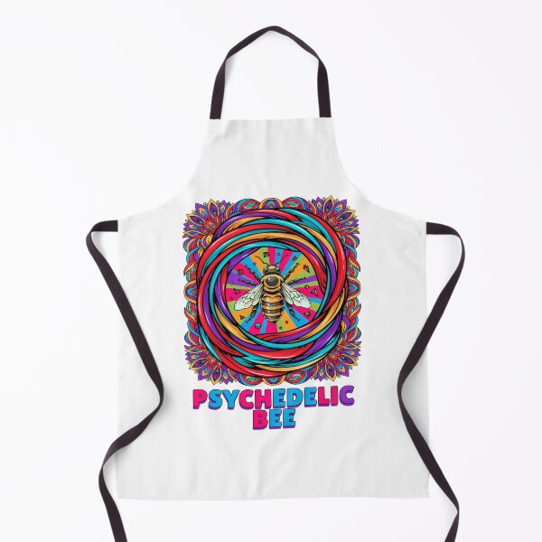 Artikelvorschau, Psychedelic Bee Abstract Mandala Insect Graphic entworfen und verkauft von ColeLaniTrading.