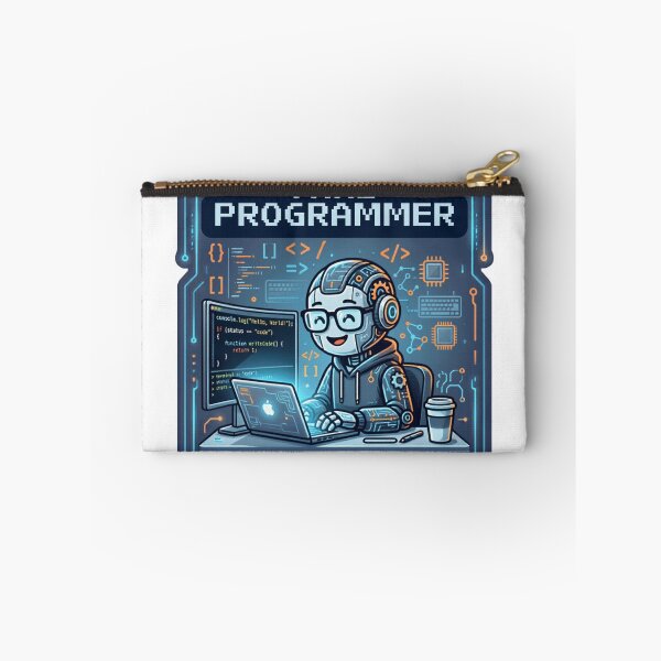 Item preview, I ARE PROGRAMMER Cute Robot Coding Design designed and sold by Nadir071010.