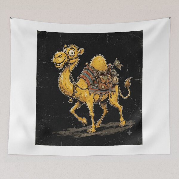 Aperçu de l'œuvre Camel Vintage créée et vendue par KRIDD-DESIGN.