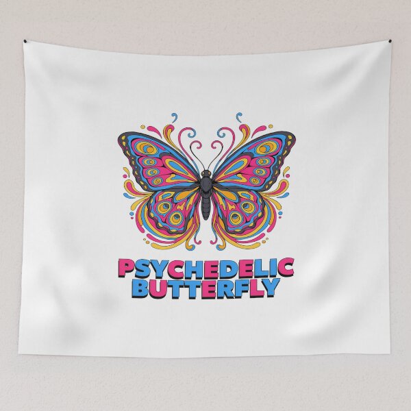 Item preview, Abstract Lepidopteran Insect Groovy Art designed and sold by ColeLaniTrading.