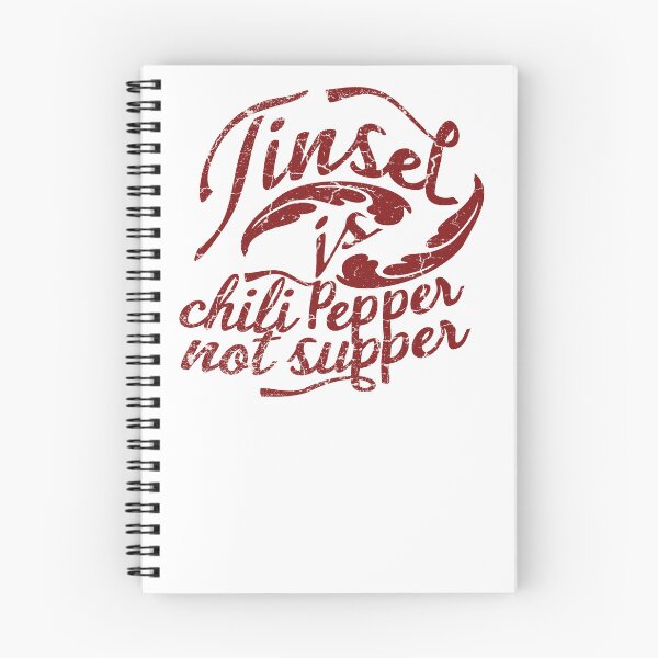 Item preview, .Fly tyers text illustration "Tinsel is chili pepper not supper" designed and sold by Art-Horizon.