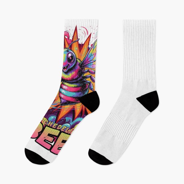 Item preview, Psychedelic Bee Colorful Surreal Insect Graphic designed and sold by ColeLaniTrading.