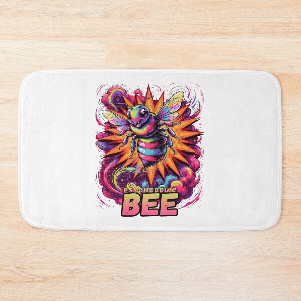 Item preview, Psychedelic Bee Colorful Surreal Insect Graphic designed and sold by ColeLaniTrading.