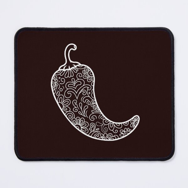 Item preview, Floral Chili Pepper Illustration designed and sold by ArtPer-design.