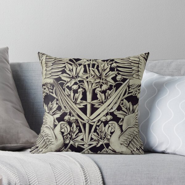 Item preview, Victorian Bird Garden Pattern designed and sold by snoograpes.
