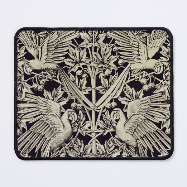 Item preview, Victorian Bird Garden Pattern designed and sold by snoograpes.
