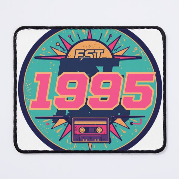 Item preview, 90s Nostalgia Milestone Badge designed and sold by HappyDoodle11.