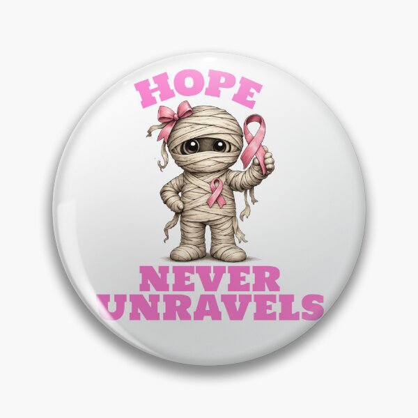 Item preview, Breast Cancer Awareness by Halloween Mummy designed and sold by Giddy Bear Gifts.