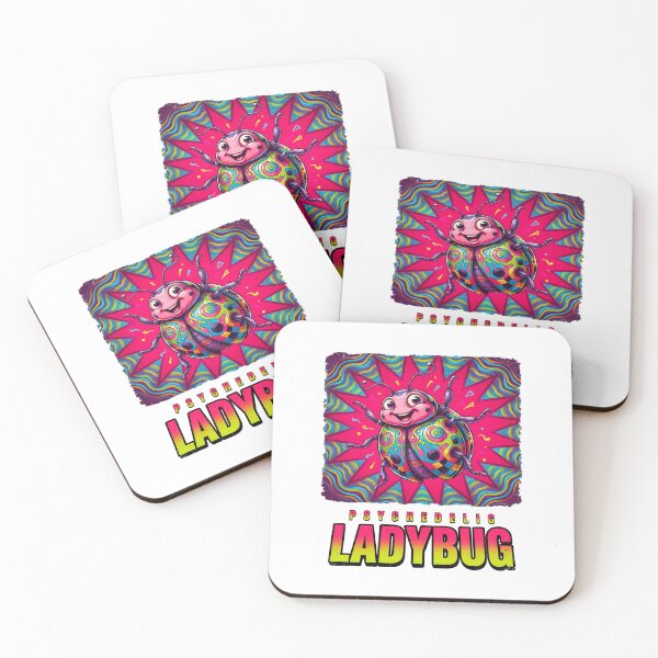 Item preview, Psychedelic Winged Insect Groovy Art designed and sold by ColeLaniTrading.