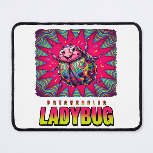 Item preview, Psychedelic Winged Insect Groovy Art designed and sold by ColeLaniTrading.