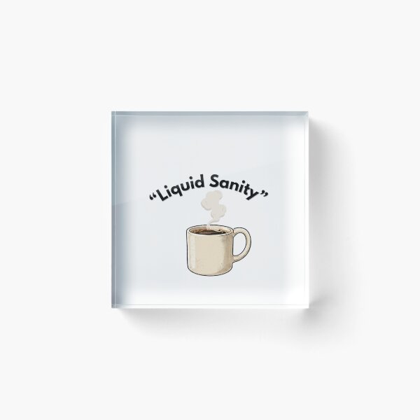 Item preview, Liquid Sanity - Coffee designed and sold by ModernMoodPrint.
