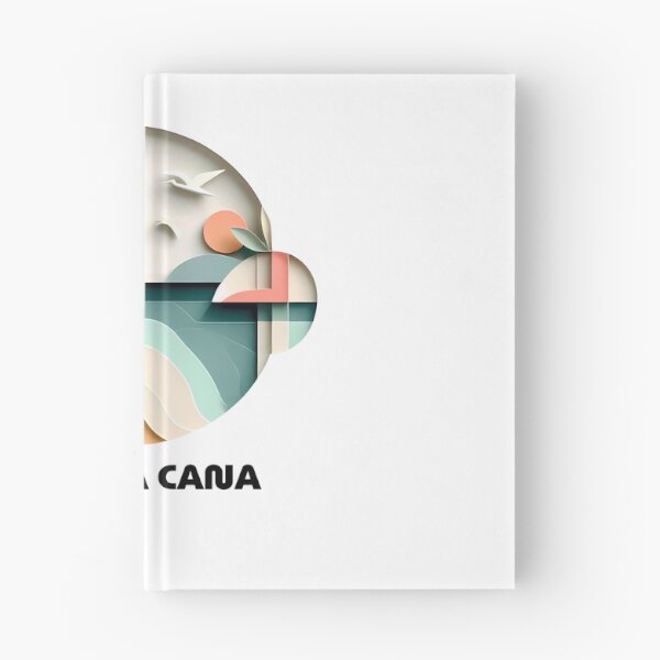 Item preview, Punta Cana Dominican Republic Travel Poster - Abstract Tropical Beach Art designed and sold by OzzFrequency.