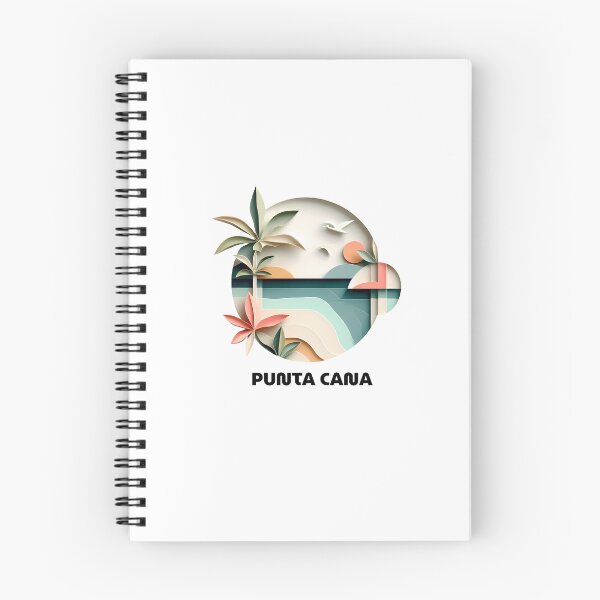 Item preview, Punta Cana Dominican Republic Travel Poster - Abstract Tropical Beach Art designed and sold by OzzFrequency.