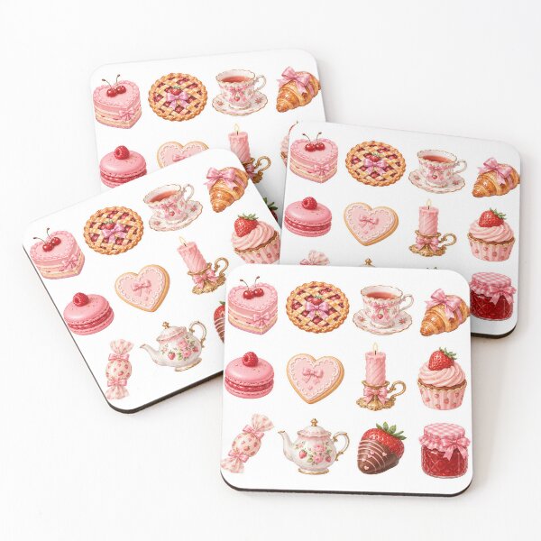 Item preview, Sweet Little Treats – Coquette Bakery Sticker Pack designed and sold by alexrow.